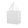 The non woven Little Juno Grocery Tote in white-solid