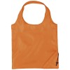 Bungalow Foldable Polyester Tote in orange