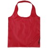 Bungalow Foldable Polyester Tote in red