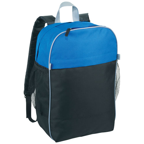 The Popin Top Colour 15.6'' laptop backpack in black-solid-and-blue