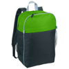 The Popin Top Colour 15.6'' laptop backpack in black-solid-and-green