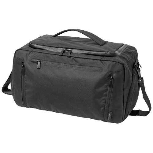 Deluxe Duffel with Tablet Pocket in black-solid