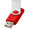 Rotate-basic 2GB USB flash drive in bright-red