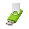 Rotate-basic 2GB USB flash drive in lime