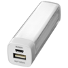 Flash power bank 2200mAh in white-solid