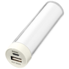 Dash power bank 2200mAh in white-solid