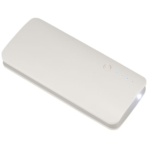 Spare 10000 mAh Power Bank in white-solid