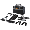 Go4it 9 piece fitness kit in black-solid-and-grey