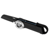 Cobalt key chain knife in black-solid