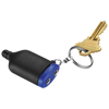 2-IN-1 Music Splitter Keychain with Stylus in black-solid-and-royal-blue