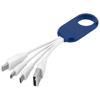 The Troup 4-in-1 Charging Cable with Type-C in royal-blue