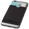 RFID Smartphone Card Wallet in black-solid