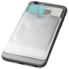 RFID Smartphone Card Wallet in silver