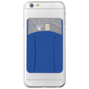 Silicone Phone Wallet with Finger Slot in royal-blue