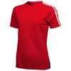 Baseline short sleeve ladies t-shirt. in red