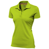 Advantage short sleeve ladies polo in apple-green
