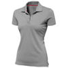 Advantage short sleeve ladies polo in grey