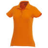 Advantage short sleeve ladies polo in orange