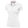 Advantage short sleeve ladies polo in white-solid