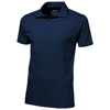 Let short sleeve polo in navy