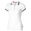Deuce short sleeve ladies polo in white-solid