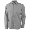 Net long sleeve shirt in grey