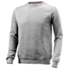 Toss crew neck sweater in grey-melange