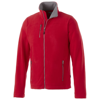 Pitch microfleece jacket in red