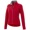 Pitch microfleece ladies jacket in red