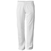 Court ladies track pants in white-solid