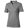 Forehand short sleeve ladies polo in grey