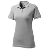 Forehand short sleeve ladies polo in sport-grey