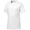 Ace short sleeve kids T-shirt in white-solid