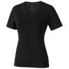 Kawartha short sleeve ladies T-shirt in black-solid