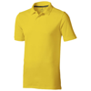 Calgary short sleeve polo in yellow