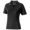 Calgary short sleeve ladies polo in anthracite