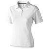 Calgary short sleeve ladies polo in white-solid-and-navy