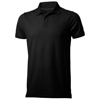 Yukon short sleeve Polo in black-solid