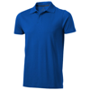 Seller short sleeve polo in blue