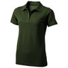 Seller short sleeve ladies polo in army-green