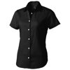 Manitoba short sleeve ladies Shirt in black-solid