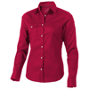 Nunavut long sleeve ladies Shirt in red