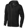 Arora hooded full zip sweater in anthracite
