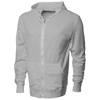 Garner Full Zip Hooded Sweater in grey-melange