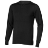 Fernie crewneck pullover in black-solid