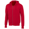 Cypress full zip hoodie in red