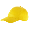 Watson 6 panel cap in yellow