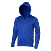 Moresby Hooded Full Zip Sweater in blue
