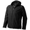 Smithers fleece lined Jacket in black-solid