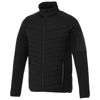 Banff hybrid insulated jacket in black-solid